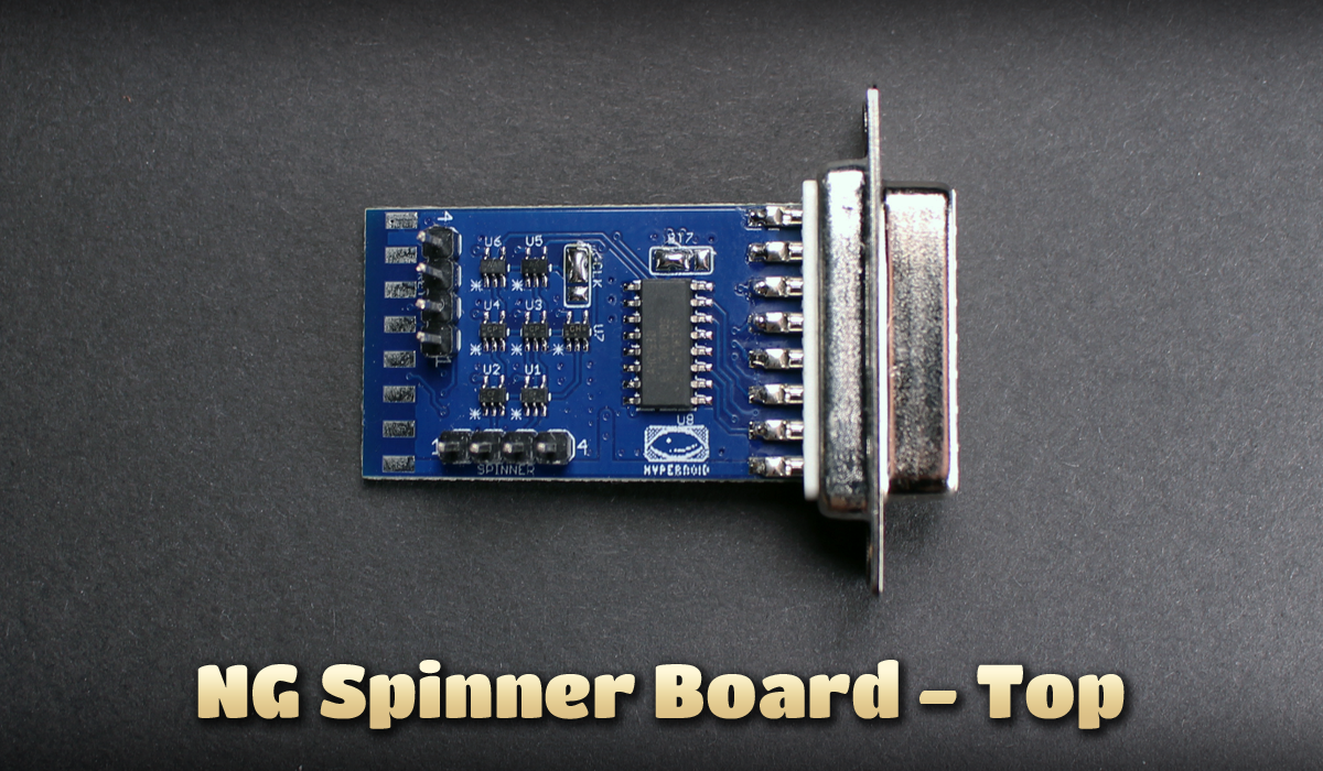 NG Spinner Controller Board for Neo Geo MVS / AES / CD